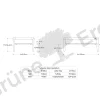 Sofatisch Alwy(Buche, 60 x 100 cm)