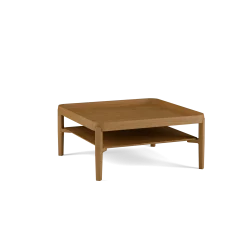 Sofatisch Alwy(Eiche, 80 x 80 cm)