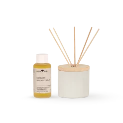 SommernachtstraumPremium Raumduft Set mit Keramikdiffuser