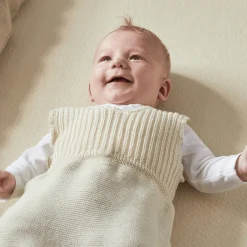 Sommer- und Ganzjahresschlafsack Lolanatur, 0-6 Monate, 100 % Schurwolle (Merino), Schurwolle kbT (natur)