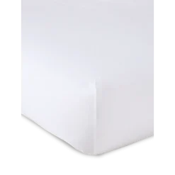Spannleintuch Hannah100 % Baumwolle, Jersey, GOTS (weiß, 90/100 x 190/200 x 15/21 cm)