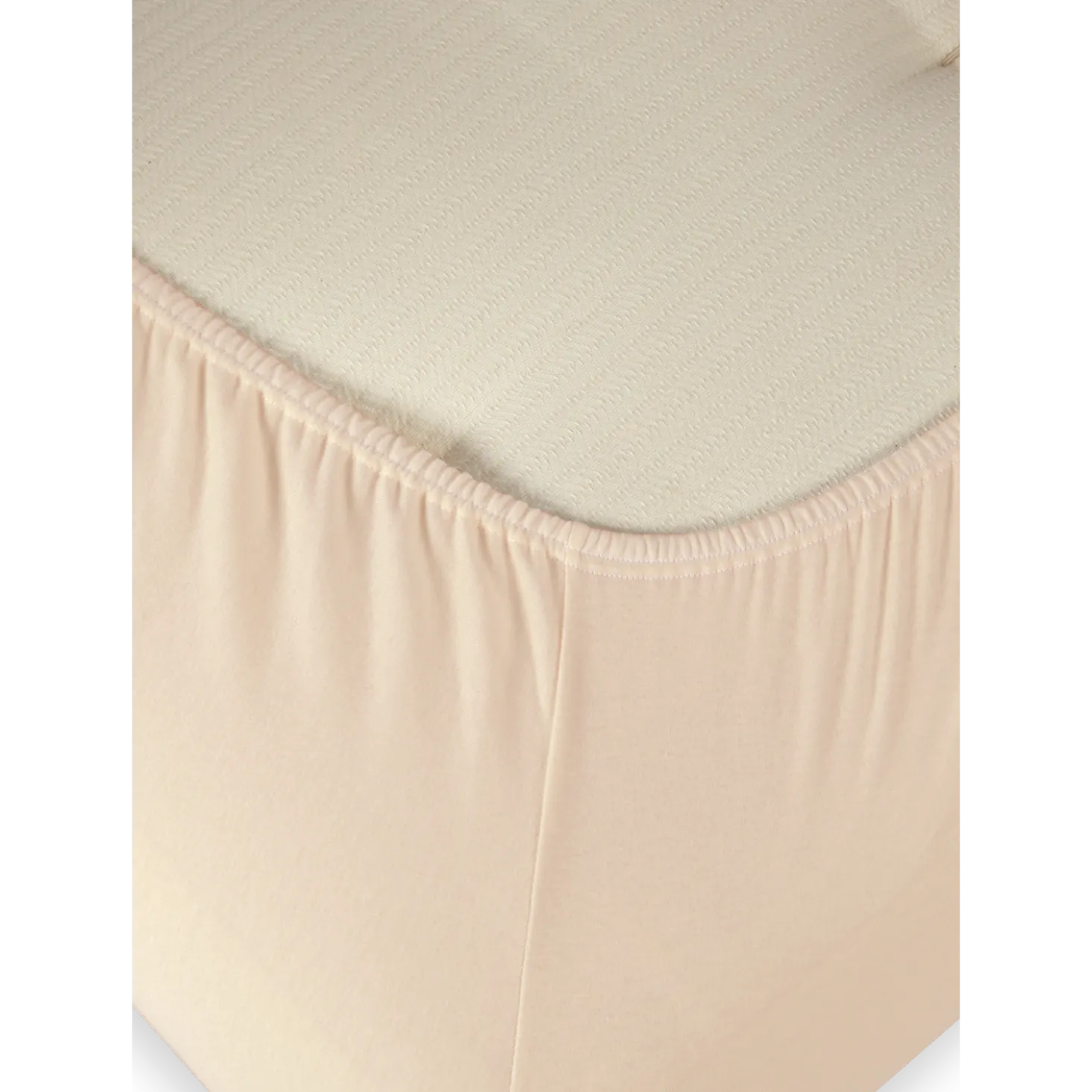 Spannleintuch Hannah100 % Baumwolle, Jersey, GOTS, NATURTEXTIL BEST (sesam, 90/100 x 190/200 x 15/21 cm)