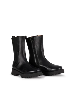 Stiefel aus Bio Leder(schwarz, 36)