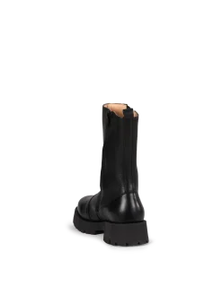 Stiefel aus Bio Leder(schwarz, 36)