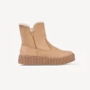 Stiefelette mit Wollfutter(sand, 37)