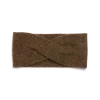 Stirnband aus Alpakawolle(mokka, one size)