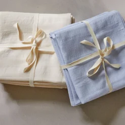 Stoffwindel-Set80 x 80 cm, 100 % Baumwolle, GOTS, NATURTEXTIL BEST (himmelblau)