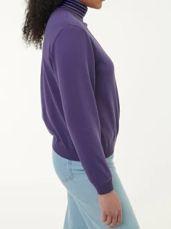 Strickjacke aus Bio-Baumwolle(royalblau, XS)