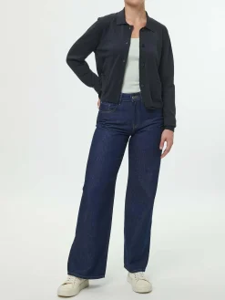 Strickjacke aus Bio-Baumwolle(navy, M)