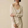 Strickjacke aus Bio-Wolle(natur melange, XL)