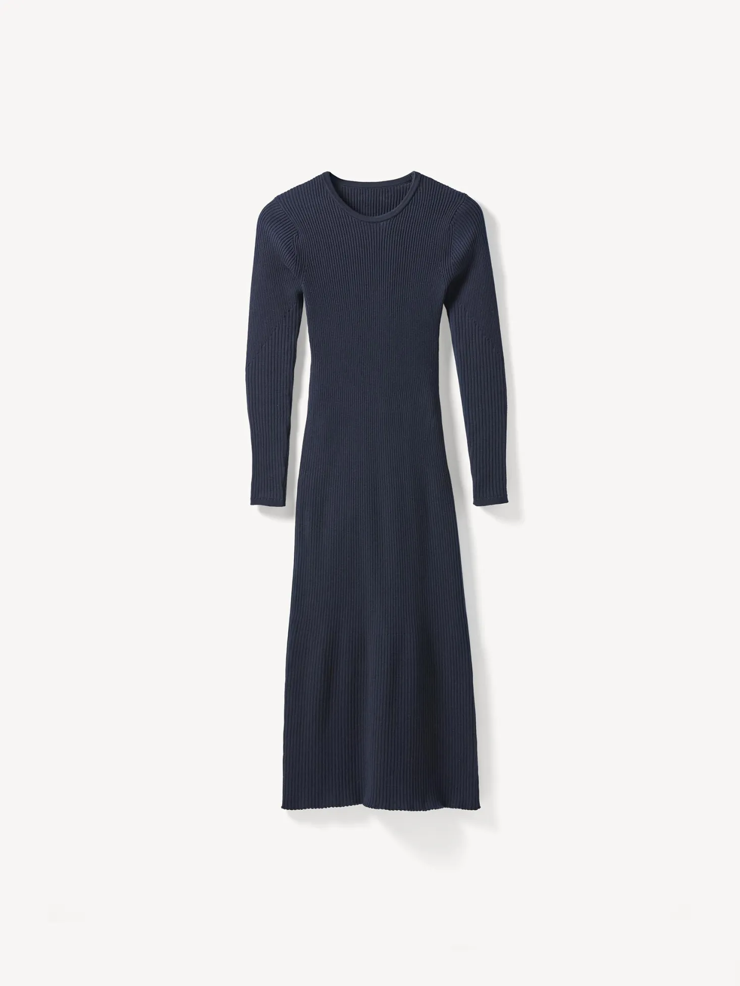Strickkleid aus Bio Baumwolle(navy, L)