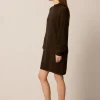 Strickkleid aus Yakhaar(espresso, S)