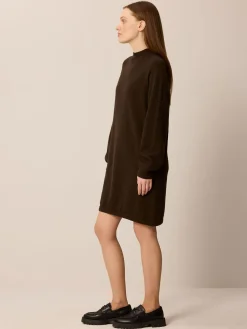 Strickkleid aus Yakhaar(espresso, S)