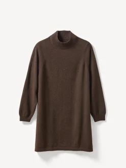Strickkleid aus Yakhaar(espresso, S)