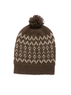 Strickmütze aus Yakwolle(espresso, one size)