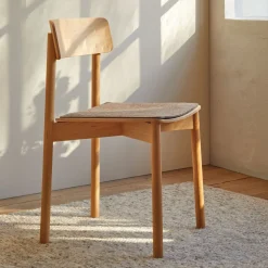 Stuhlauflage Kento Pur(Filz Kiesel)