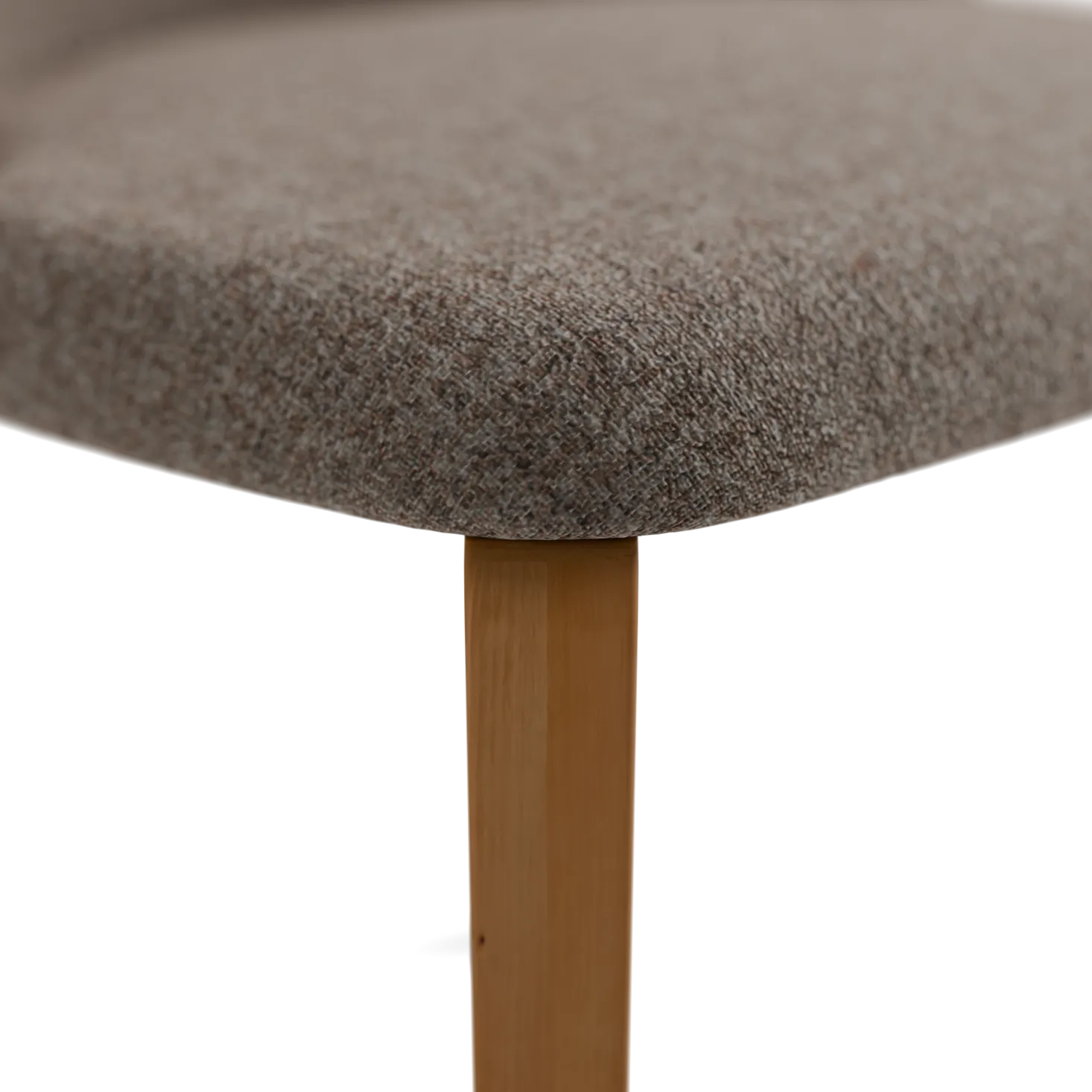 Stuhl Belmontmit Bezug (Wollstoff Tano natur, Buche)
