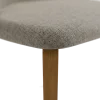 Stuhl Belmontmit Bezug (Wollstoff Tano natur hell, Eiche)
