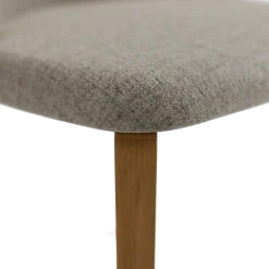 Stuhl Belmontmit Bezug (Wollstoff Tano natur hell, Eiche)
