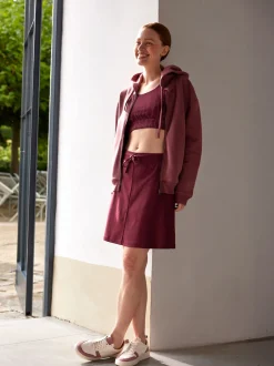 Sweatjacke aus Bio-Baumwolle(traube, 38)
