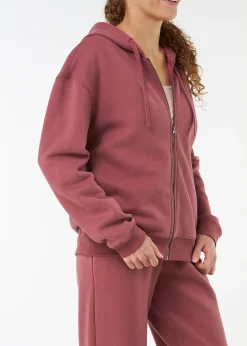 Sweatjacke aus Bio-Baumwolle(traube, 38)
