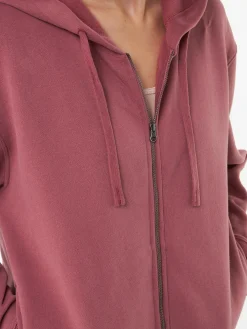 Sweatjacke aus Bio-Baumwolle(traube, 38)