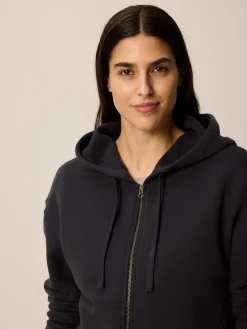 Sweatjacke aus Bio-Baumwolle(navy, 38)