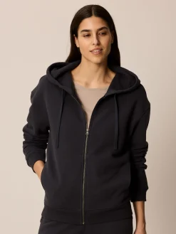 Sweatjacke aus Bio-Baumwolle(navy, 38)