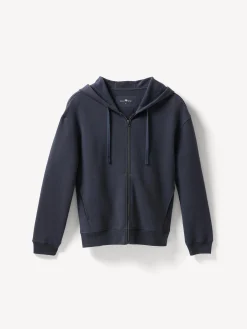 Sweatjacke aus Bio-Baumwolle(navy, 38)