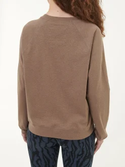 Sweatpullover aus Bio Baumwolle(walnuss melange, XS)
