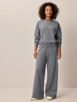 Sweatshirt aus Bio Baumwolle(schiefer, S)
