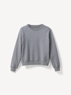 Sweatshirt aus Bio Baumwolle(schiefer, S)