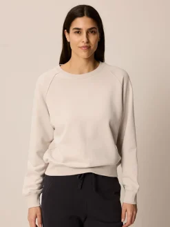Sweatshirt aus Bio Baumwolle(stein, S)
