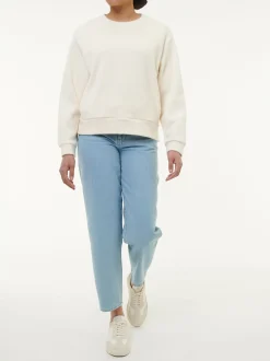 Sweatshirt aus Bio-Baumwolle(natur, XS)