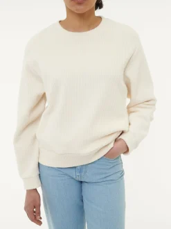 Sweatshirt aus Bio-Baumwolle(natur, XS)