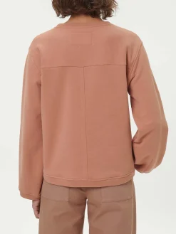 Sweatshirt aus Bio-Baumwolle(sienna, 40)