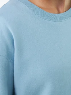 Sweatshirt aus Bio-Baumwolle(aqua, 38)
