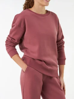 Sweatshirt aus Bio-Baumwolle(traube, 38)