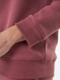Sweatshirt aus Bio-Baumwolle(traube, 38)