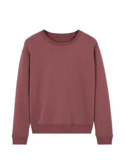 Sweatshirt aus Bio-Baumwolle(traube, 38)
