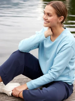 Sweatshirt aus Bio-Baumwolle(perlmutt, 42)