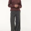 Sweatshirt aus Bio Baumwolle(merlot, 38)