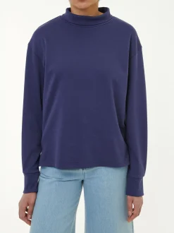 Sweatshirt aus Bio Baumwolle(royalblau, 38)