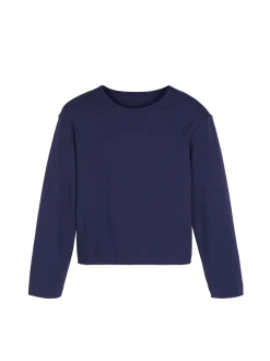 Sweatshirt aus Bio Baumwolle(royalblau, 44)