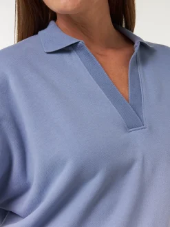 Sweatshirt aus Bio Baumwolle(kornblumenblau, XS)