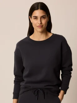 Sweatshirt aus Bio-Baumwolle(navy, 38)
