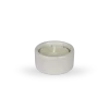 Teelichthalter weißH 3 cm ø 5 cm