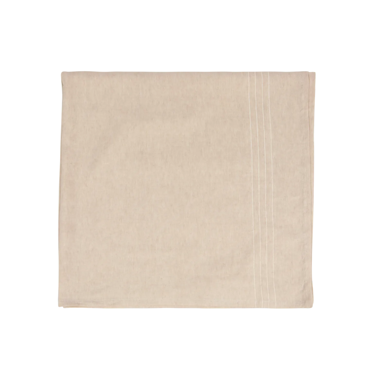 Tischdecke Emma135 x 250 cm, 50 % Baumwolle/50 % Leinen, GOTS (natur/natur, Tischdecke)