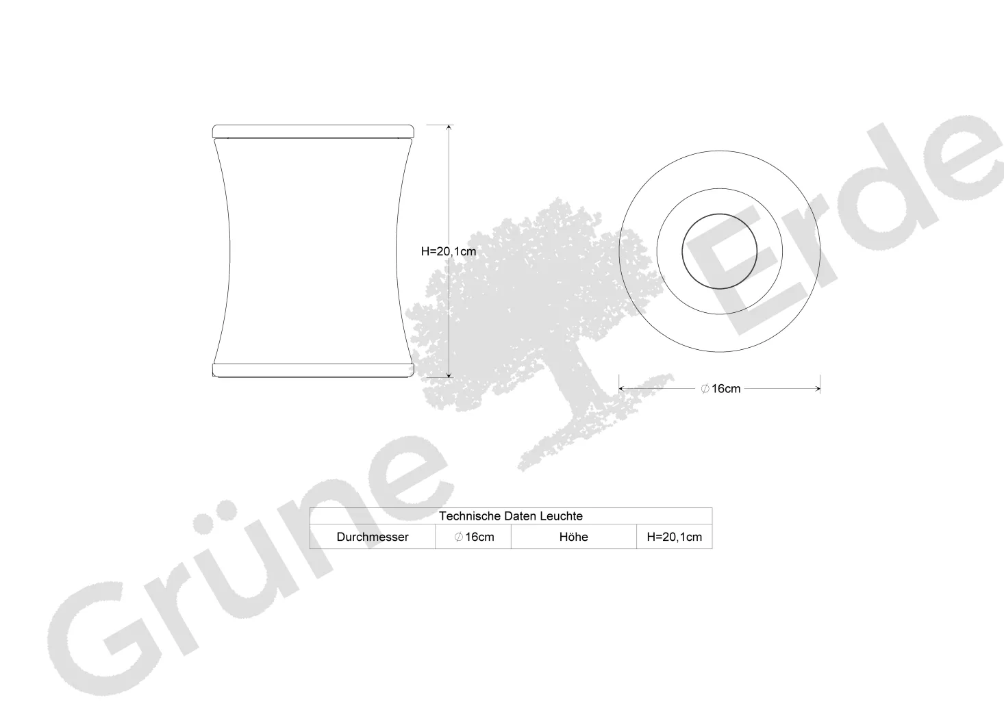 Tischleuchte Malla inkl.LeuchtmittelSchirm 100% Schafschurwolle (Eiche, 3D Strick Sand)