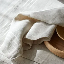 Tischwäsche Emma50 % Baumwolle/50 % Leinen, GOTS (natur/natur, Tischset)